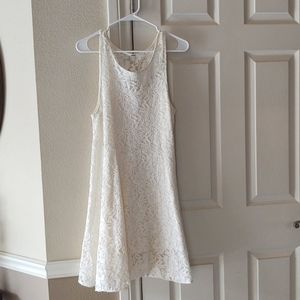 Free People small-petite cream lace dress